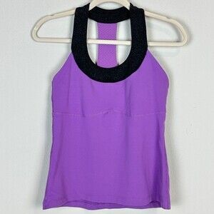 Rese Purple Athletic Racerback Tank Top M